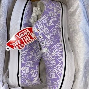 Brand new vans doheny purple kids shoes 1 youth